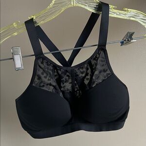 Victoria's Secret Black Mesh Sports Bra